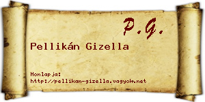 Pellikán Gizella névjegykártya
